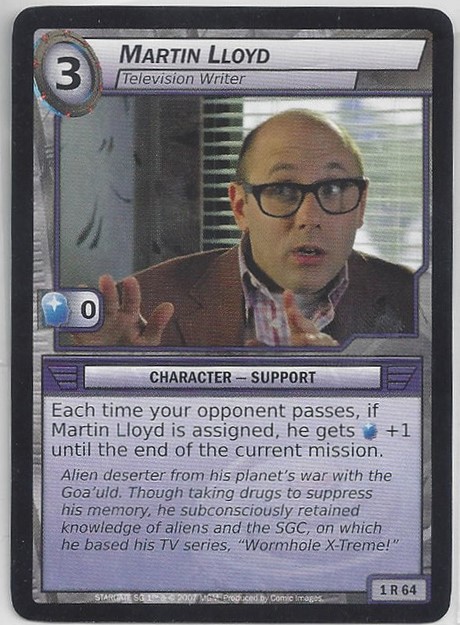 Martin Lloyd, Television Writer